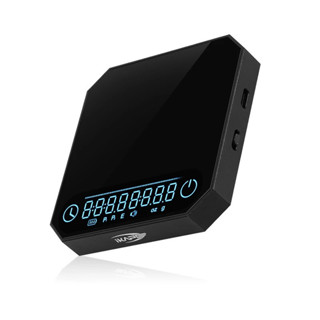IKAPE金屬智慧手掌電子咖啡秤V3，帶計時器的數字迷你咖啡秤，2kg/0.1g，精密可充電