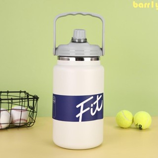 BARR1Y保溫水瓶,帶吸管大容量運動保溫杯,家用防摔防摔雙層不鏽鋼保溫瓶冷水/熱水