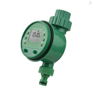 數字自動澆水定時器程式設計花園灌溉定時器電池供電智慧水灌溉控制器用於草坪農田庭院溫室