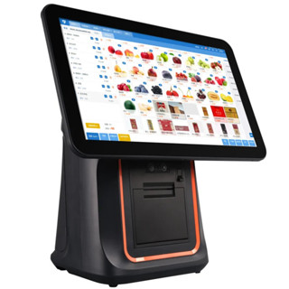 15.1 英寸全新 Android Windows pos 係統一體式觸控式螢幕 pos 多閤一電腦 Pos 終端掃描視窗功