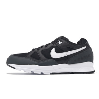 Nike 慢跑鞋 Air Span II 2 男鞋 黑 白 氣墊 基本款 運動鞋 [ACS] AH8047-008