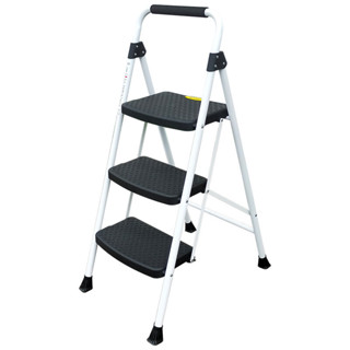 U-CART 三階家用梯(鐵製C款) 白色款附安全鎖 KSL103 KSL103
