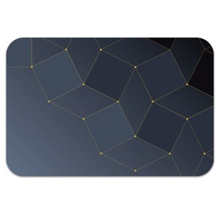 升級版軟式珪藻土吸水地墊 60x40cm 星空幾何
