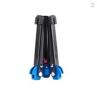Toyutw)manbily M-1 便攜式通用迷你三腳支撐三腳架底座獨腳架支架,適用於獨腳架球頭,帶 3/8" 螺絲