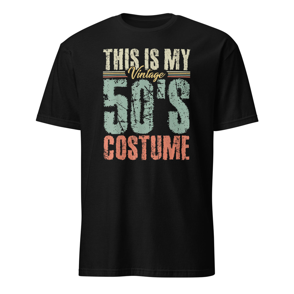 復古 50 年代服裝 50 年代服裝 1950 年代時尚 50 年代主題派對 T 恤