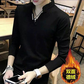 免運熱銷 2024新款秋冬季男裝新款男士打底衫衣服男潮流上衣POLO衫男
