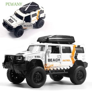 PEWANY模擬合金越野車,門向後拉高模擬1:36合金汽車模型,迷你復古精緻牧馬人越野車益智玩具
