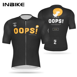 Powerband INBIKE 男士騎行服夏季速乾自行車短袖 3 口袋戶外山地自行車衣服