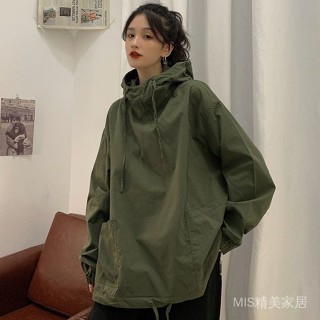 大碼女裝240斤連帽衛衣女韓版寬鬆風衣外套ins潮胖MM中長款上衣服