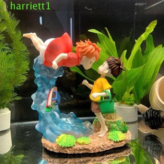 HARRIETT懸崖上的金魚姬人物,PVC娃娃模型玩具蘇斯基·西格爾圖,15公分卡通片波妞動漫模型