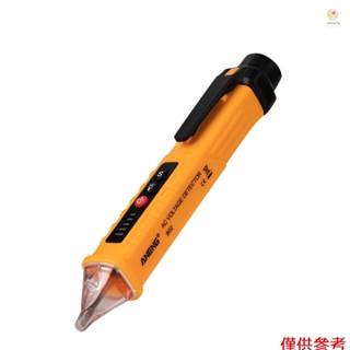 ANENG VD802 非接觸式交流電壓檢測儀測試儀儀表 12V-1000v 筆式電指示燈 LED 插座電壓檢測器機智