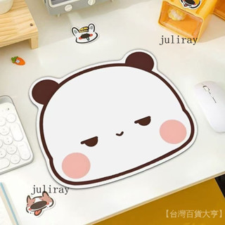 新品熱銷 免運🎀【30天熱銷1570件】一二佈佈滑鼠墊中小號女生可愛加厚書桌墊便攜筆記本防水耐臟軟墊