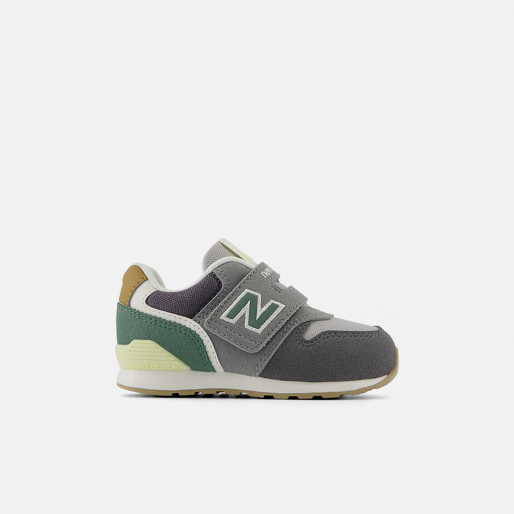 New Balance NB 童鞋 996 小童鞋 寬楦 黑水泥 雲杉亮綠 魔鬼氈 [ACS] IZ996RB3-W