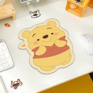 ‹書桌墊› 現貨 卡通 小熊維尼 滑鼠墊 可愛Q版異形宿捨網咖電腦辦公桌麵墊柔軟順滑