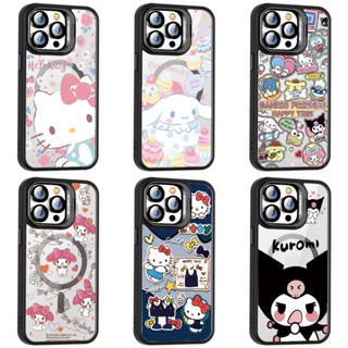 大耳狗 凱蒂貓 鏡頭支架Magsafe磁吸 隱形支架 iPhone 16 15 14 13 12 Pro Max 手機殼