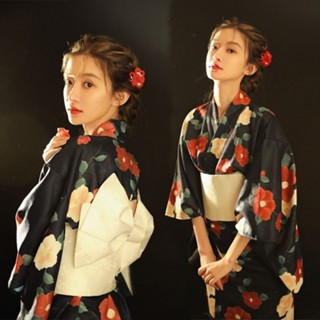 神明少女和服女正裝傳統複古風改良連衣裙寫真拍照影樓攝影服服裝Hani~