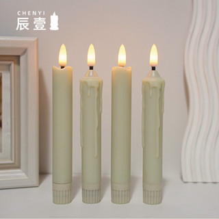 【YOYO】LED電子蠟燭婚禮裝飾長桿桿蠟電子桿蠟聖誕節生日模擬蠟燭燈🎉全館下殺🎉03