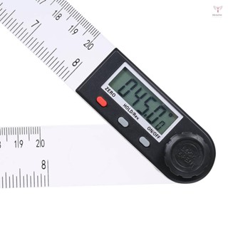 0-200mm多功能數字液晶顯示角度尺360° 具有保持和歸零功能的電子測角器量角器測量工具