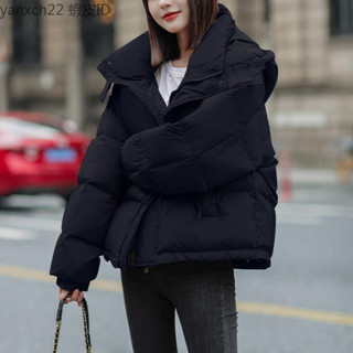 出國必備 抗寒-40° 真羽絨 外套 韓國東大門爆款 代購羽絨服女款高階女裝冬裝短款2024新款韓版時尚鴨絨厚外套hd日