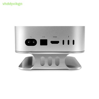 VHDD 迷你電腦 Matel 桌面支架適用於 Mac Mini M4 2024 支架支架鋁製安裝底座支架 PC 冷卻配