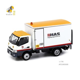 TINY微影 168日野300 HAS貨車 1/76閤金汽車模型香港機場擺件車模送禮玩具閤金壓鑄模型diecast QO