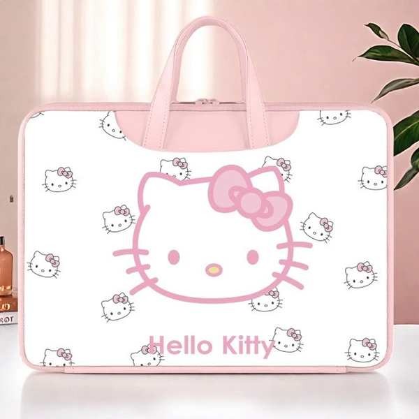 16吋筆電包 筆電包 Kitty筆電包手提14寸13可愛15凱蒂貓16通用收納13.3寸女生