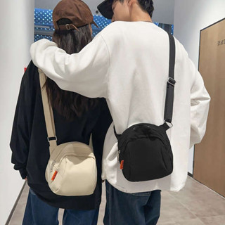 帆布袋 伸縮帆布 日系帆布小挎包男士斜揹包休閒工裝斜揹包女潮牌ins潮挎包小包男