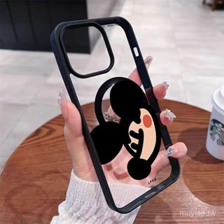時尚簡約卡通滑鼠熱銷手機殻透明適用iPhone 16ProMax 15ProMax 14ProMax 13Pro 12P