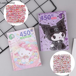 La 100/450PCS DIY 手機冰箱筆記本電腦貼紙裝飾三麗鷗 Hello Kitty 可愛動漫貼紙塗鴉貼花經典玩