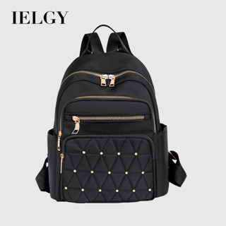 IELGY =牛津布後揹包 時尚百搭大容量女士休閒旅行揹包