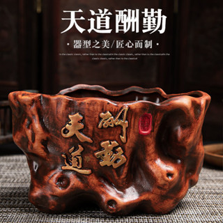 🎀花盆 陶瓷 陶瓷 特價清倉 個性創意復古 簡約家用綠植發財 樹園藝桌面盆栽 小盆栽 仙人掌盆栽 多肉盆器 花器