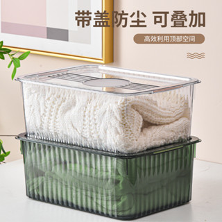 大容量桌面收納盒多功能雜物透明收納盒浴室收納整理盒保鮮盒廚房居家生活用品抖音同款小紅書同款