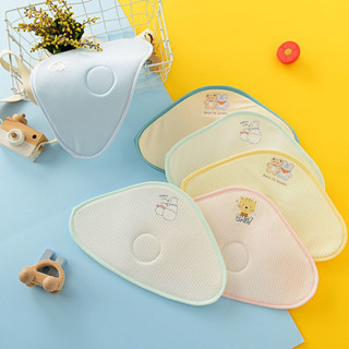 新品#嬰兒雲片枕墊寶寶薄款涼枕頭新生兒夏季吸汗枕巾雲朵枕透氣手臂枕3wu