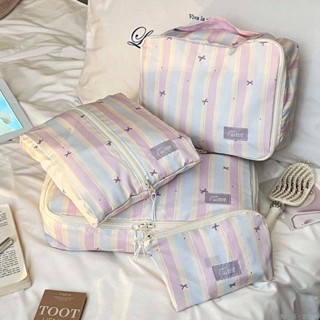 【臺灣出貨】旅行收納袋行李箱衣物化妝整理旅遊鞋子分裝衣服內衣內褲袋子便攜內衣收納袋 旅行收納袋 內衣收納 旅行收納包 旅