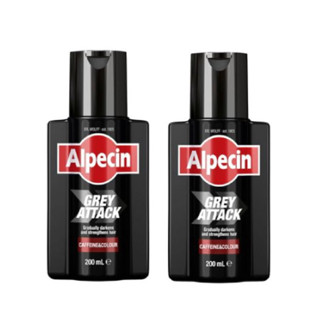 Alpecin 擊退白髮咖啡因泡沫染髮露 200ml x2件組