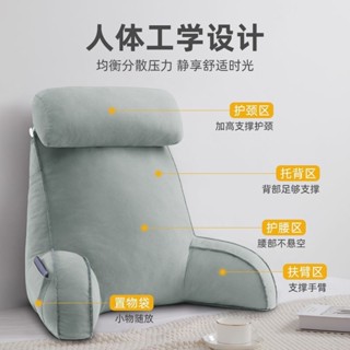 蝦皮熱賣推薦 靠枕 坐墊 床頭軟包大靠背墊床上靠枕護頸靠墊抱枕宿捨學生簡約沙髮護腰枕頭 低價下殺 免運