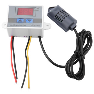 XH-W3005 數字濕度計開關控制器濕度傳感器0~99%RH 12V