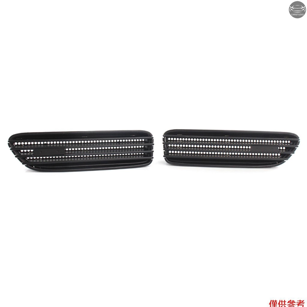 BMW 啞黑色側格柵格柵擋泥板通風口更換寶馬 E46 M3 01-06