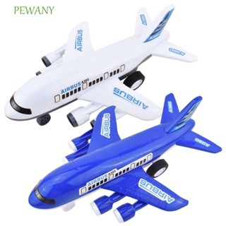 PEWANY航空客機玩具男孩玩具飛機模型兒童禮物模擬軌道慣性孩子們飛機兒童禮物客機模型