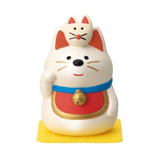 日本 DECOLE Concombre Fuku Mono系列公仔/ 頂著東西的招財狐狸 eslite誠品