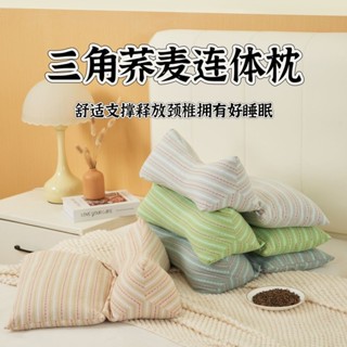 【四季可用】頸椎專用全蕎麥殼小枕頭護頸椎助睡眠單人三角頸椎硬枕睡覺護頸枕