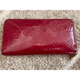 LOUIS VUITTON 路易威登 錢包 長夾 老花Monogram Vernis 日本直送 二手