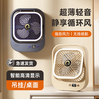 【USB桌面風扇】無電池插電即用｜可壁掛｜迷你便攜小型風扇｜戶外露營桌上兩用風扇