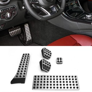 TOMVORKS不銹鋼燃油式剎車片套件 - 增強加速器和踏板GLC GLK SLK SLK CLS SL類（在+