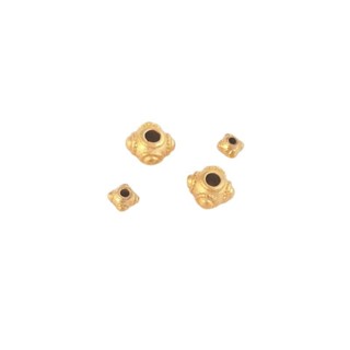 宏雲Hongyun-Ala新品-強保色沙金蜻蜓眼四角隔珠手工散珠配件diy手鏈項鍊飾品串珠資料