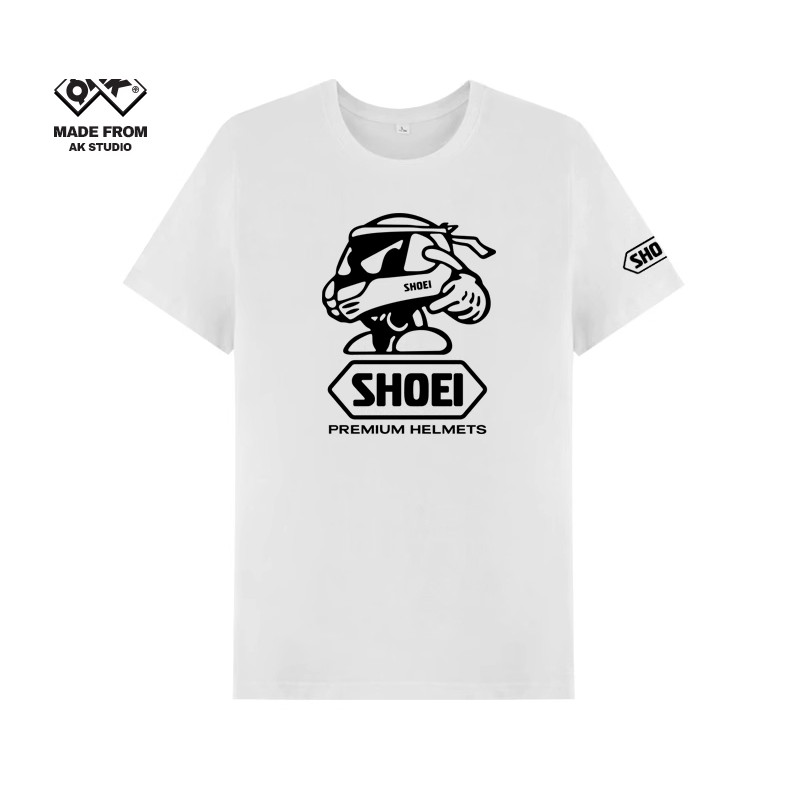 純棉機車改裝T恤shoei短袖現貨