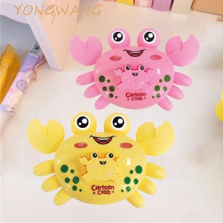 YONGWANG發條玩具,按壓爬行回力螃蟹玩具,汽車玩具上鍊卡通新奇爬行蟹兒童禮品