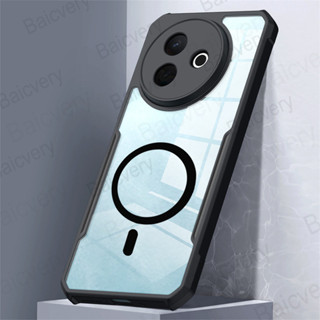 VIVO Y39 5G V2436 Y300i V2444A硬矽膠保護殼磁性無線充電手機殼