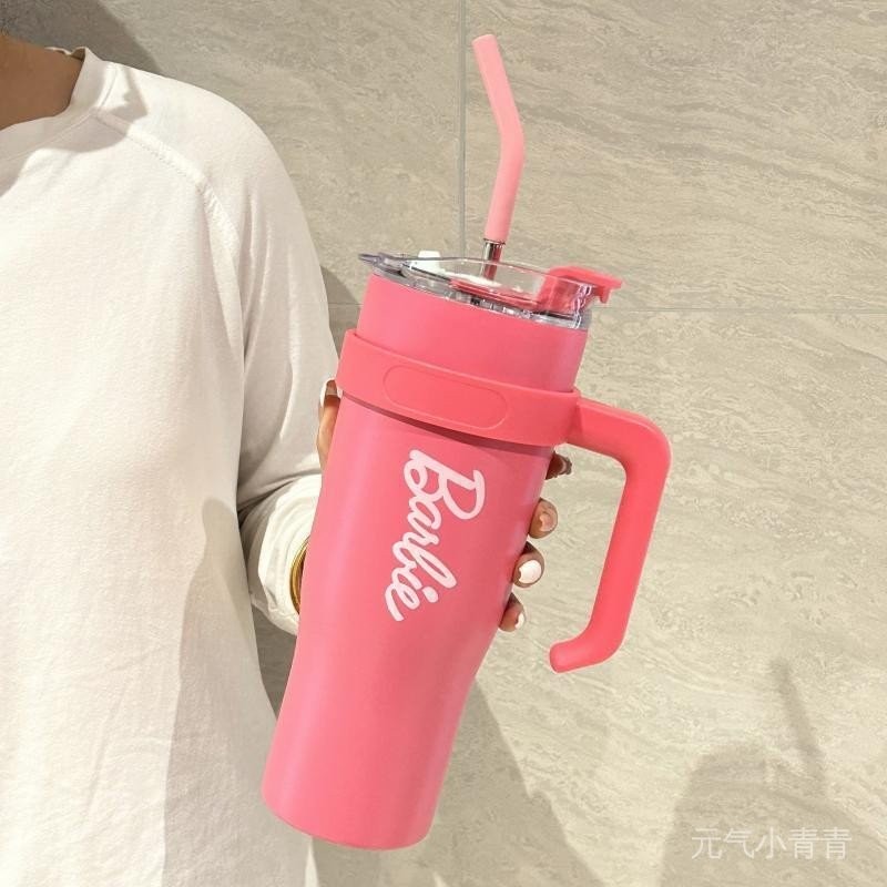 高顔值大容量杯子保溫保冰杯保冷冰霸杯blackpink水杯巨無霸超大【快速出貨】