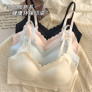 【jenniferk】夏季薄款 無痕內衣女 可拆卸胸墊 聚攏 防下垂 小胸透氣 大胸顯小 無鋼圈文胸 舒適 花邊款式